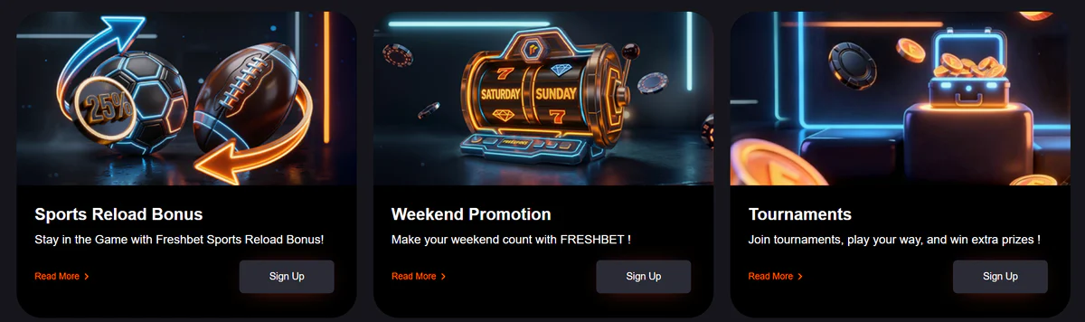 Bonuses and Promotions
